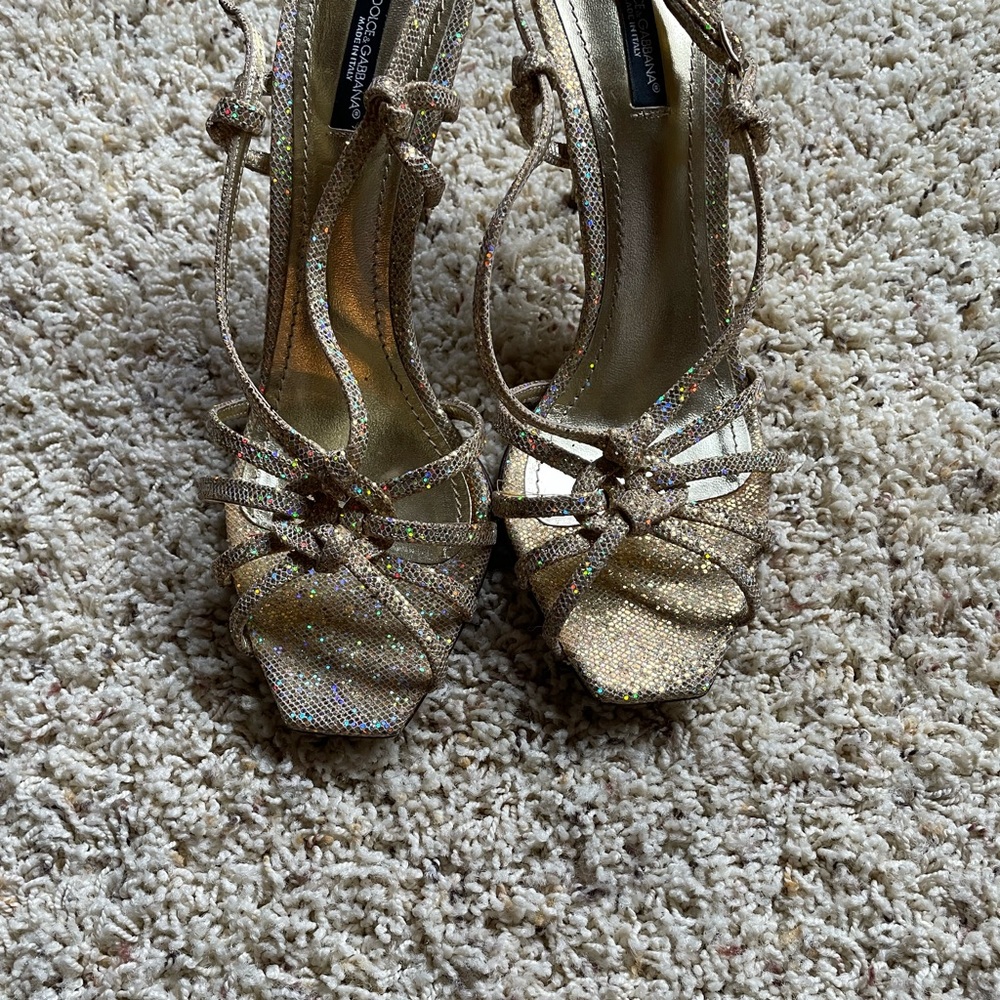 Great condition Dolce Gabbana Glitter Heels Size EU40 women’s 9.5